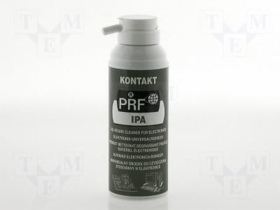 Спрей PRF-IPA/220 Изопропилов алкохол; безцветен; почистване, обезмазняване; спрей